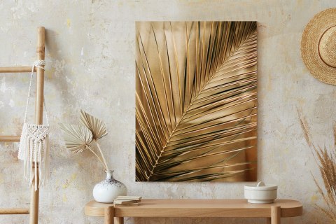 Plakat Złota Palma Liście