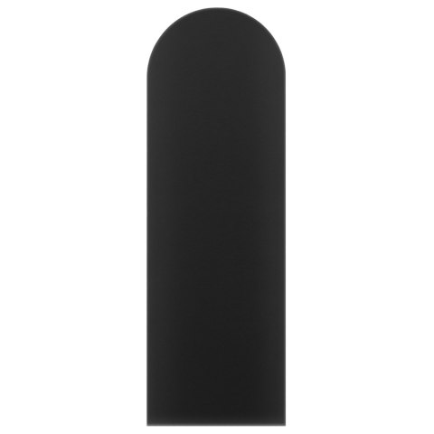 Panel Tapicerowany Eko Skóra Czarny 20cm