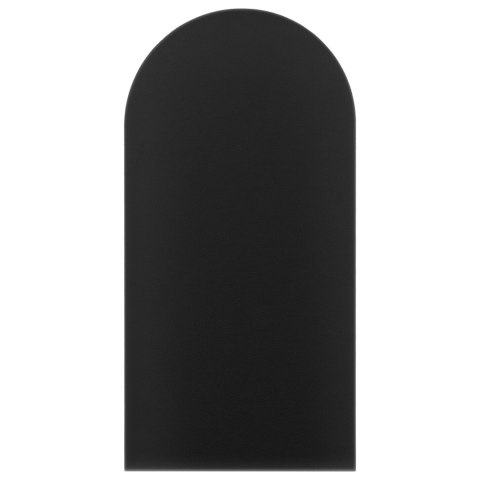 Panel Tapicerowany Eko Skóra Czarny 30cm
