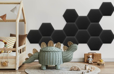 Panel Tapicerowany Eko Skóra Grafitowy