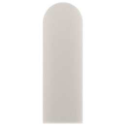 Panel Tapicerowany Eko Skóra Kremowy 20cm