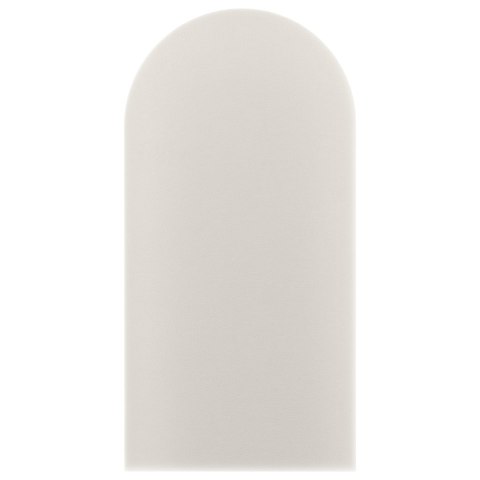 Panel Tapicerowany Eko Skóra Kremowy 30cm
