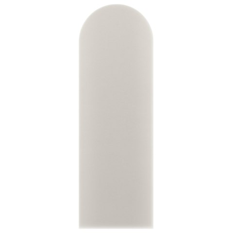 Panel Tapicerowany Eko Skóra Kremowy 30cm
