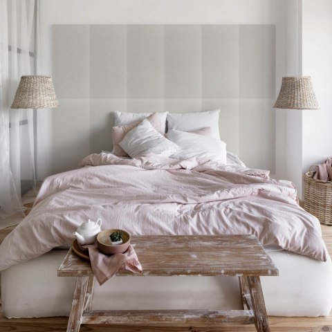 Panel Tapicerowany Eko Skóra Kremowy