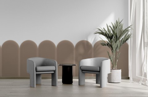 Panel Tapicerowany Magic Velvet Beżowy 30cm