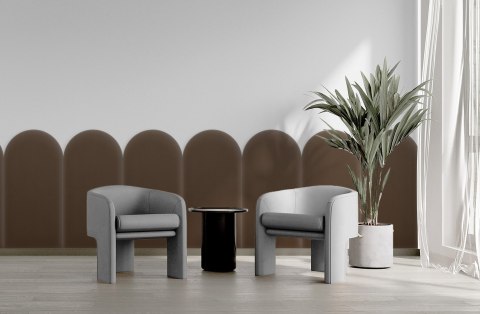 Panel Tapicerowany Magic Velvet Brązowy 30cm