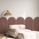 Panel Tapicerowany Magic Velvet Brudny Róż 30cm