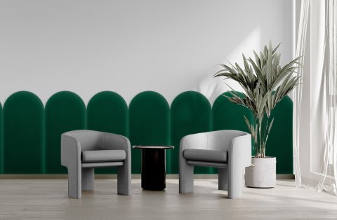 Panel Tapicerowany Magic Velvet Butelkowa Zieleń 30cm