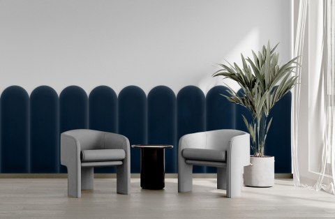 Panel Tapicerowany Magic Velvet Granatowy 20cm