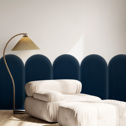 Panel Tapicerowany Magic Velvet Granatowy 30cm