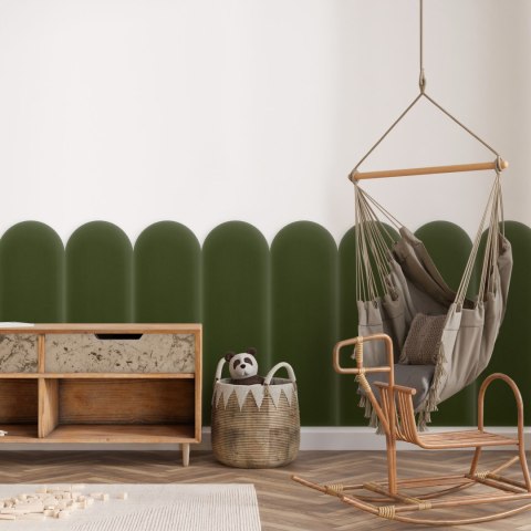 Panel Tapicerowany Magic Velvet Khaki 20cm