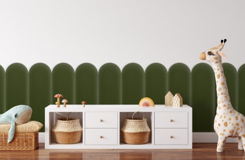 Panel Tapicerowany Magic Velvet Khaki 20cm