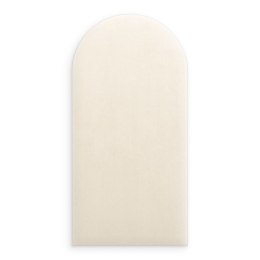Panel Tapicerowany Magic Velvet Kremowy 30cm