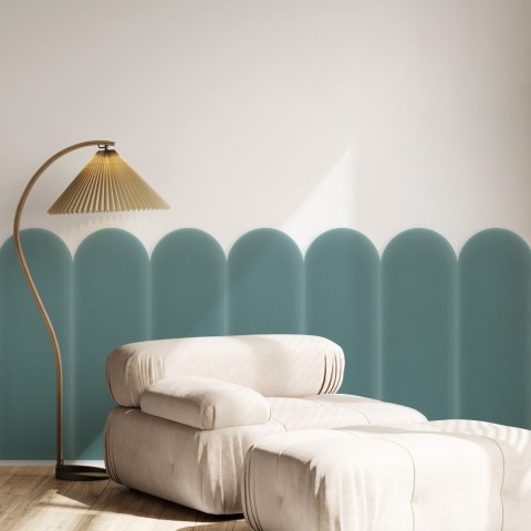 Panel Tapicerowany Magic Velvet Lazurowy 20cm