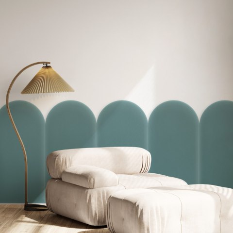 Panel Tapicerowany Magic Velvet Lazurowy 30cm