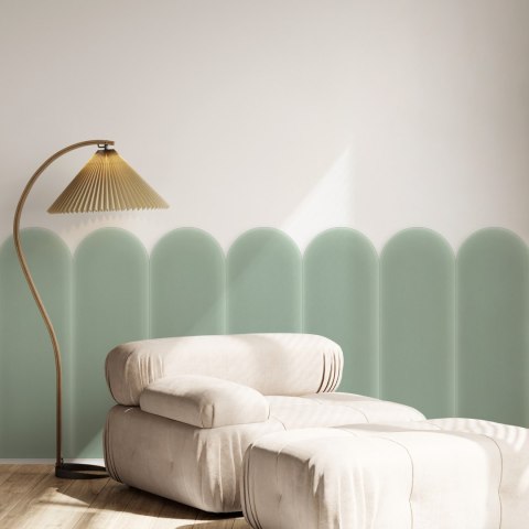 Panel Tapicerowany Magic Velvet Miętowy 20cm