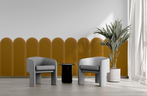 Panel Tapicerowany Magic Velvet Miodowy 20cm