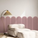 Panel Tapicerowany Magic Velvet Różowy 20cm