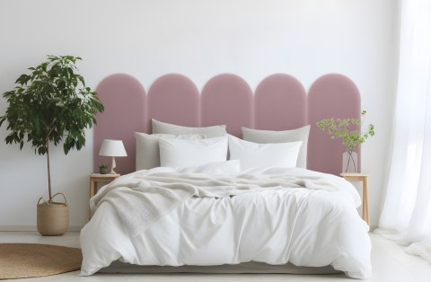 Panel Tapicerowany Magic Velvet Różowy 30cm