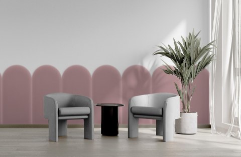 Panel Tapicerowany Magic Velvet Różowy 30cm