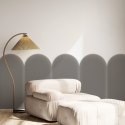 Panel Tapicerowany Magic Velvet Szary 30cm