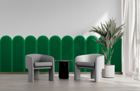 Panel Tapicerowany Magic Velvet Zielony 20cm