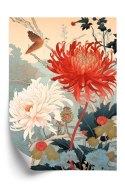 Plakat Chryzantemy W Stylu Japońskim