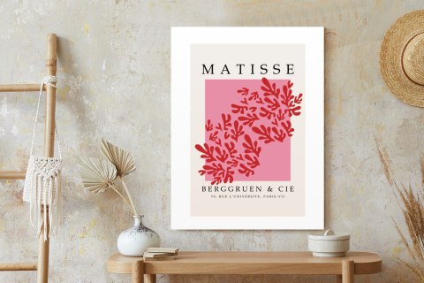 Plakat Dekoracja Botaniczna W Stylu Matisse