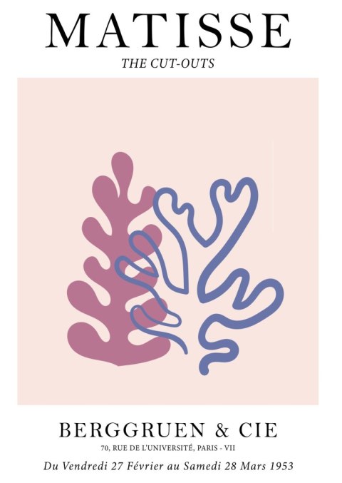 Plakat Koralowce Matisse