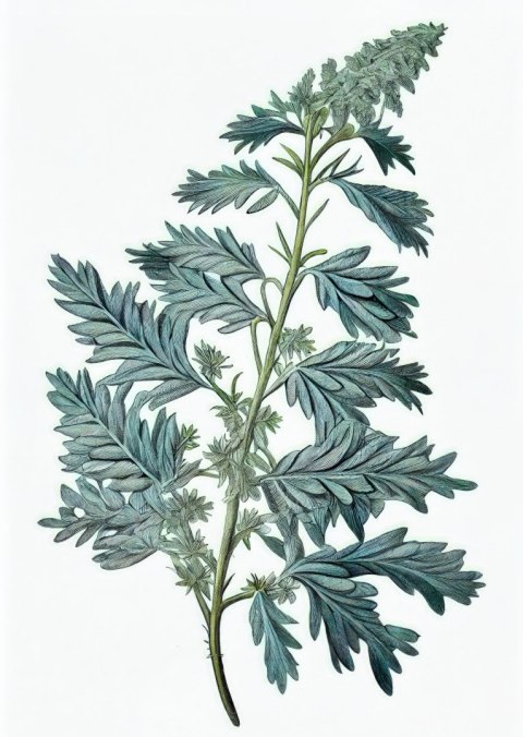 Plakat Liść Szałwii