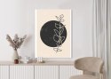 Plakat Minimalistyczna Gałązka I Koło