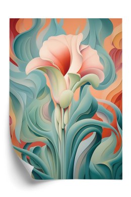 Plakat Oszałamiające Tło Kwiatowe