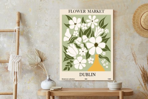Plakat Targ Kwiatowy Dublin