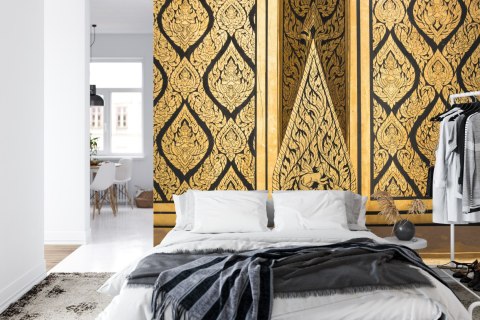 Fototapeta Drzwi Tajlandzkiej Świątyni