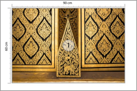 Fototapeta Drzwi Tajlandzkiej Świątyni