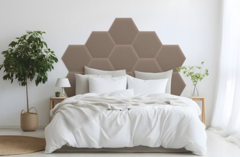 Panel Tapicerowany Magic Velvet Beżowy