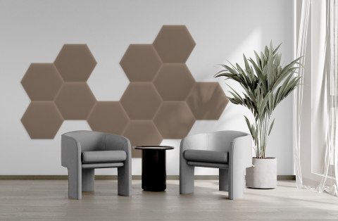 Panel Tapicerowany Magic Velvet Beżowy