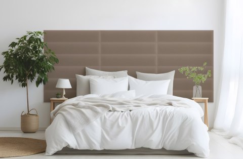 Panel Tapicerowany Magic Velvet Beżowy