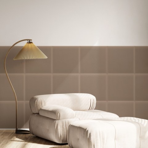 Panel Tapicerowany Magic Velvet Beżowy