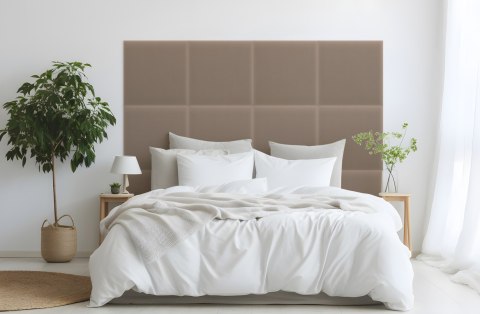 Panel Tapicerowany Magic Velvet Beżowy