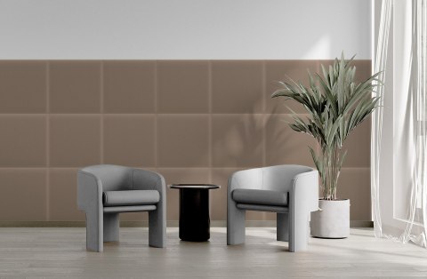 Panel Tapicerowany Magic Velvet Beżowy