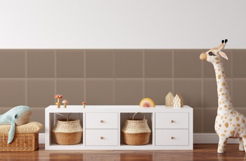 Panel Tapicerowany Magic Velvet Beżowy