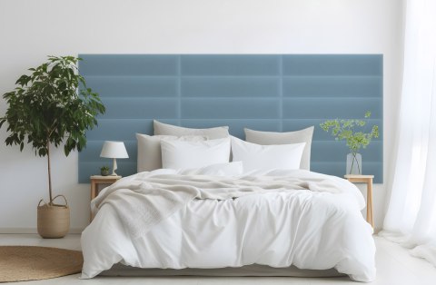 Panel Tapicerowany Magic Velvet Błękitny