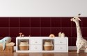 Panel Tapicerowany Magic Velvet Bordowy
