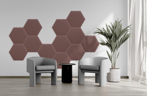 Panel Tapicerowany Magic Velvet Brudny Róż