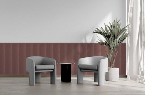 Panel Tapicerowany Magic Velvet Brudny Róż