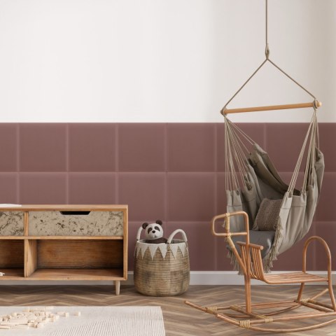 Panel Tapicerowany Magic Velvet Brudny Róż