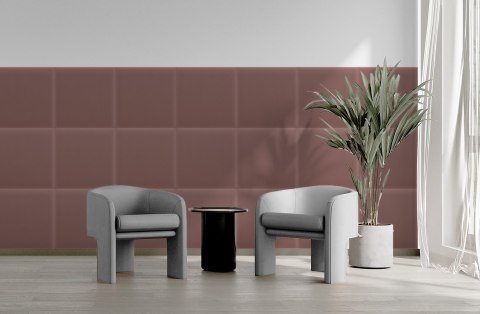 Panel Tapicerowany Magic Velvet Brudny Róż