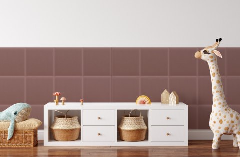 Panel Tapicerowany Magic Velvet Brudny Róż