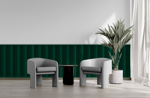 Panel Tapicerowany Magic Velvet Butelkowa Zieleń